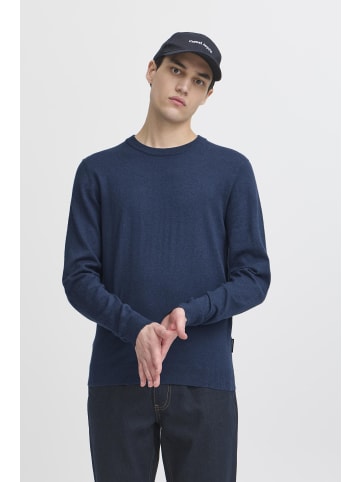 CASUAL FRIDAY Strickpullover CFHALFDAN crew neck knit in Blau