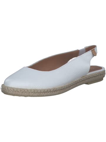 Verbenas Sling-Ballerinas in blanco