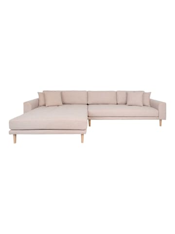 ebuy24 Sofa Lido Sandfarben 290 x 170 cm