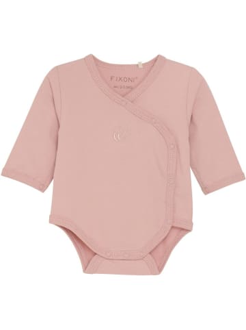 Fixoni Kinder Wickelbody "Wrap Body LS" in Pink