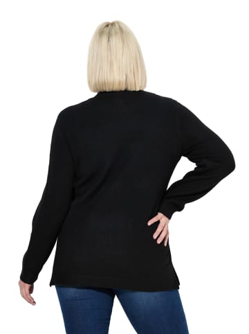 Ulla Popken Pullover in schwarz
