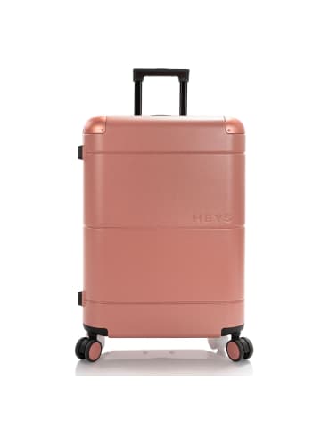 Heys Zen 4 Rollen Trolley M 66 cm mit Dehnfalte in coral