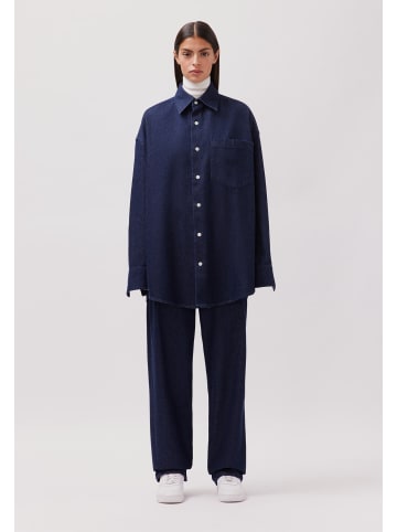 Studio Seidensticker Unisex Hemd Oversized in Dunkelblau