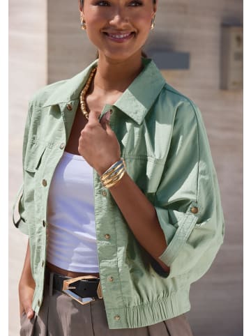LASCANA Blouson in olivgrün