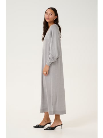 Kaffe Kleid KAregina Loose fit in Grey silver metallic