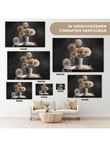 MuchoWow Leinwand Bilder Löwenzahn