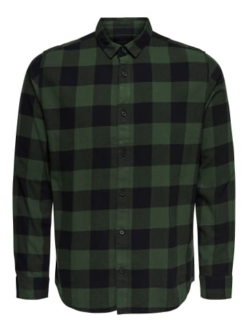 ONLY & SONS Hemd in Forest Night 3
