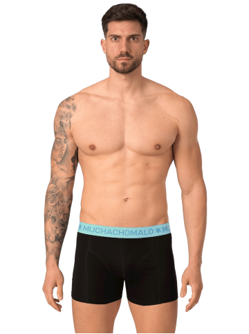 Muchachomalo 10er-Set: Boxershorts in Black