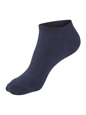 H.I.S Sneakersocken in 2x rot, 2x marine, 2x ecru
