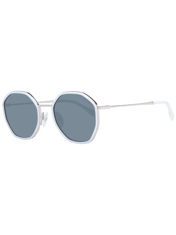 Ana Hickmann Frauen Sonnenbrille Geometrisch Weiß