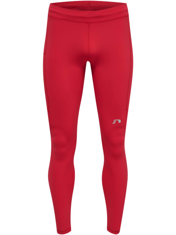 Newline Verstellbare Taille Leggings Reflektierend Logo Men's Core Herren in TANGO RED