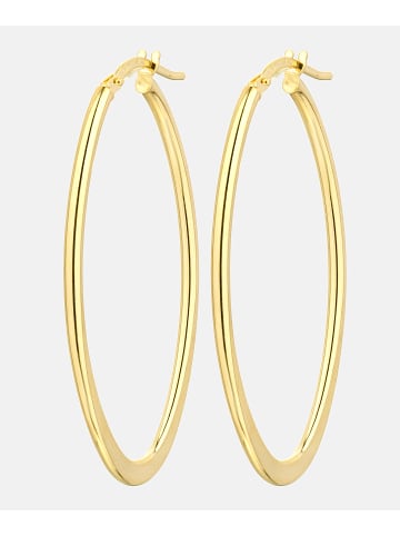 Vanlere Creolen aus 375 Gelbgold