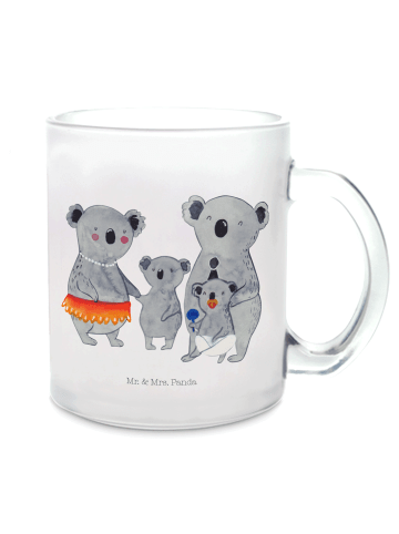 Mr. & Mrs. Panda Tasse Koala Familie ohne Spruch in Transparent