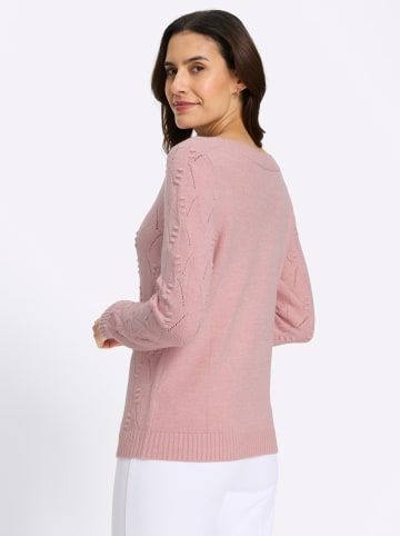 WITT WEIDEN Langarm-Pullover in hortensie-puder-meliert