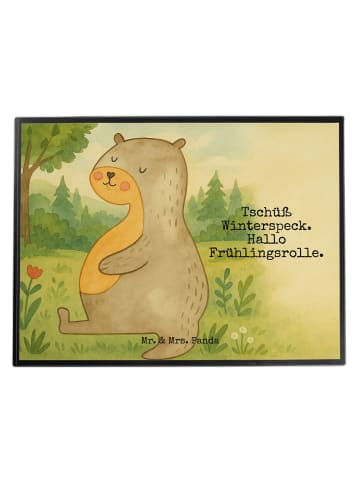 Mr. & Mrs. Panda schreibtischunterlage Otter Bauch Design mit Sp... in Weiß