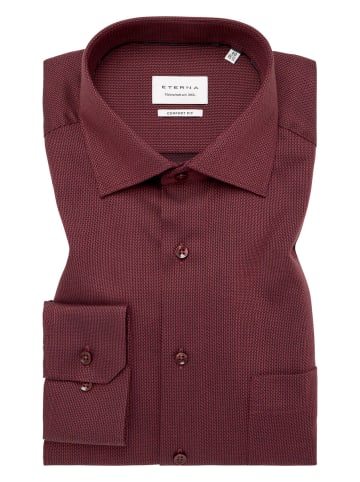Eterna Hemden Hemd 1178 E19K in Campari