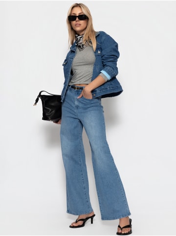 SASSYCLASSY Langarmshirt in Grau
