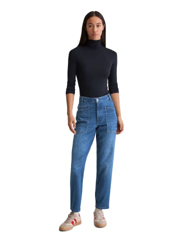 Marc O'Polo Jeans Model Iva boyfriend barrel leg in Dark Blue