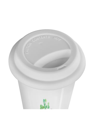 Mr. & Mrs. Panda Kaffeebecher To Go Marienkäfer Fliegenpilz ohne... in Weiß