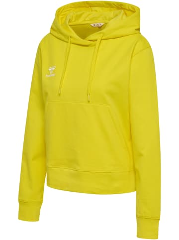 Hummel Verstellbare Taille Kapuzenpullover Hmlgo Damen in BLAZING YELLOW
