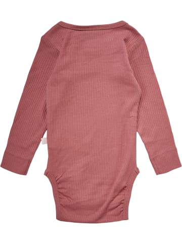 Hummel Druckknopf Strampler Hmlrene Jungen in DUSTY ROSE