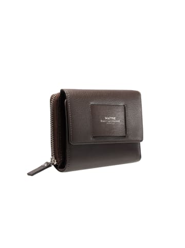 Maître Geldbörse 'Ellern Diethilde in Seal Brown 13 x 10 x 3 cm'