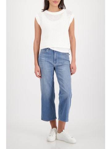 monari Ajour-Strickpullunder in Offwhite