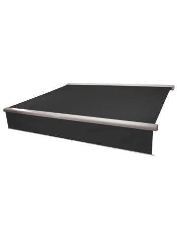 MCW Elektrische Vollkassetten-Markise H12, Polyester anthrazit