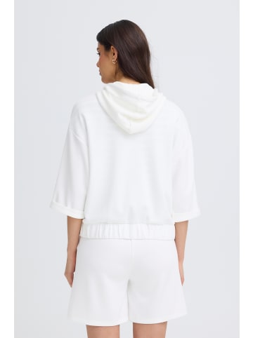 Fransa Kapuzenshirt FRAURORA Baggy fit in Whisper White