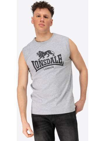 Lonsdale T-Shirt "Clopton" in Grau