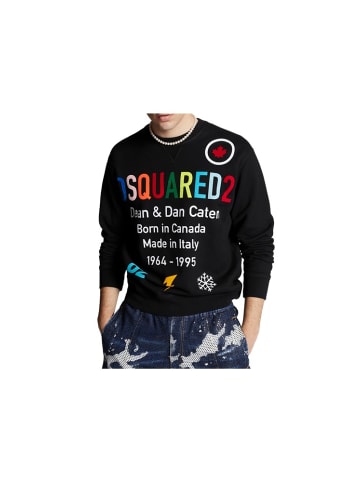 Dsquared2 Dsquared2 Rainbow Pullover Schwarz Herren