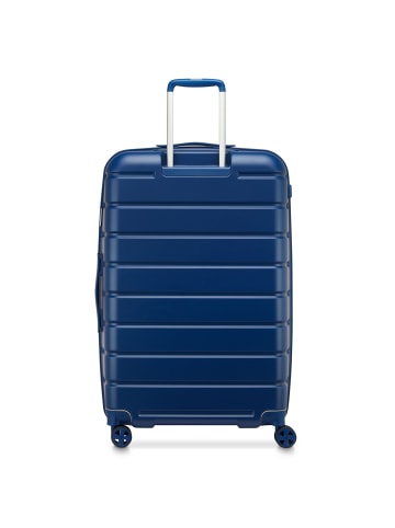 Roncato Relife 4 Rollen Trolley 78 cm mit Dehnfalte blau