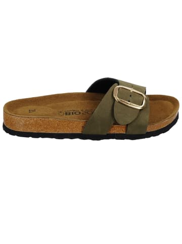 BIOSOFT Sandalen Einband Schnalle in Khaki