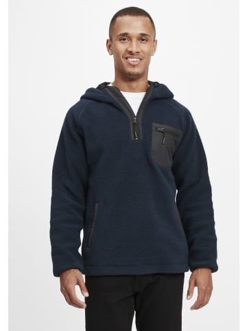 INDICODE Fleecejacke IDTrent 55378MM Herren Fleecejacke mit Kapuze in dunkelblau