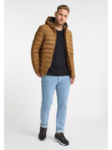 MO Herren Wattierte Winterjacke in Dunkelsand
