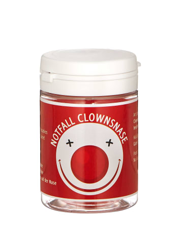 Butlers Notfall Clownsnase FIRST AID in Rot