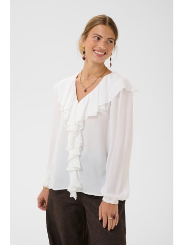 Cream Bluse langarm CRBeliv Regular fit in Snow White
