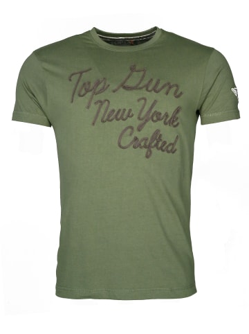 TOP GUN T-Shirt New York TG20191031 in green