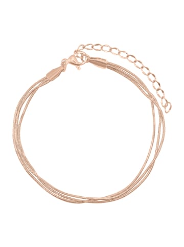 Steel_Art Layering Armband Frauen Arina rose goldfarben in rosegoldfarben
