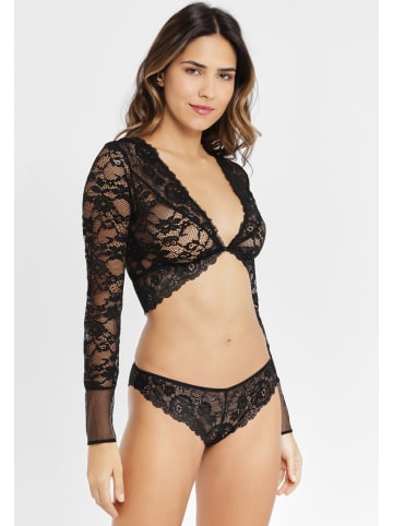 JETTE Set: Bralette-BH in schwarz