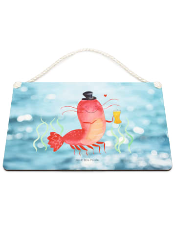 Mr. & Mrs. Panda Schild Hummer Weizen ohne Spruch in OZeichenanblue