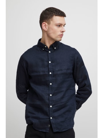 CASUAL FRIDAY Langarmhemd CFAnton BD LS - 20504348  Shirt aus Leinenmix in Blau
