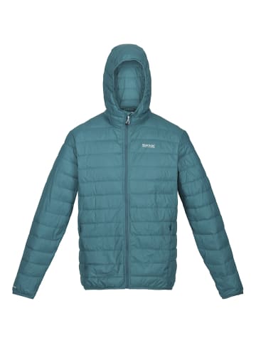 Regatta Steppjacke Hooded Hillpack in Petrol