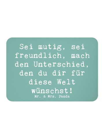 Mr. & Mrs. Panda magnet Spruch Freundlichkeiten verbreiten mit S... in Meeresbrise