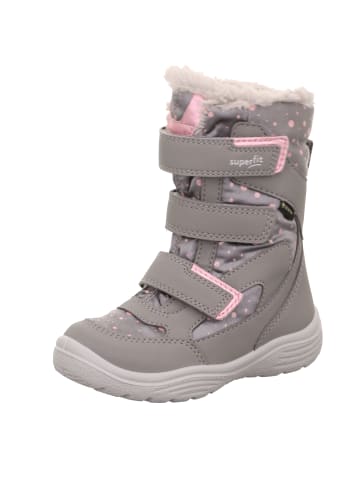 superfit Winterstiefel CRYSTAL in Hellgrau/Rosa