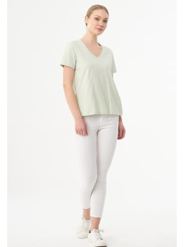 Organication T-Shirt "WCASUAL002" in Salbeigrün