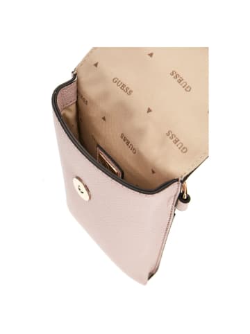 Guess Latona Flap Chit Chat - Umhängetasche mit abnehmbarer Pouch 19 cm in lightrose