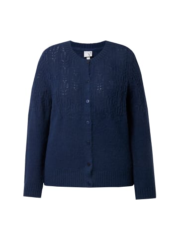 Ulla Popken Strickjacke in marine