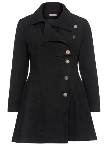 sheego by Joe Browns Kurzmantel in schwarz