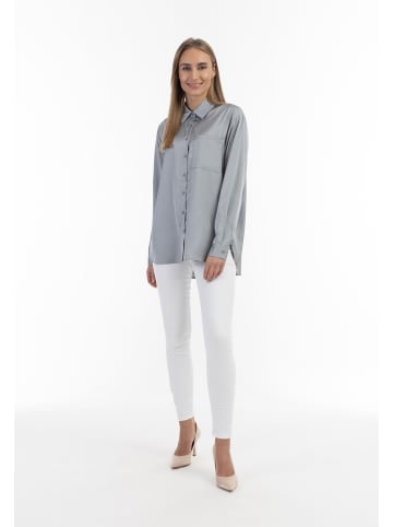 VINAJA Women Bluse in Hellgrau